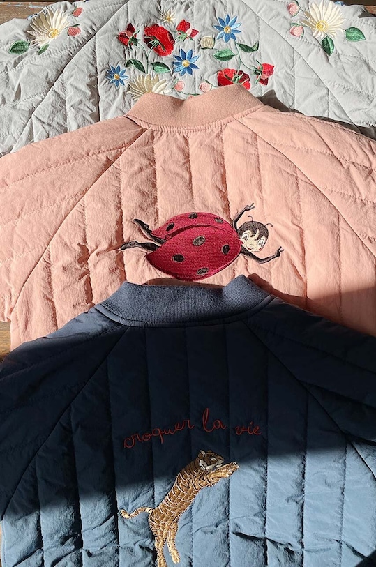 Konges Sløjd geaca bomber pentru copii rosu KS5422