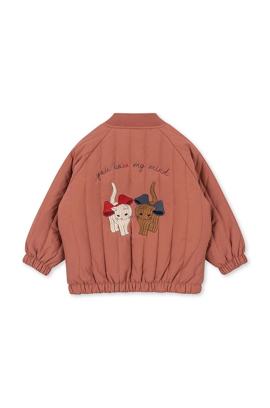 Konges Sløjd geaca bomber pentru copii cu captuseala roz KS5422
