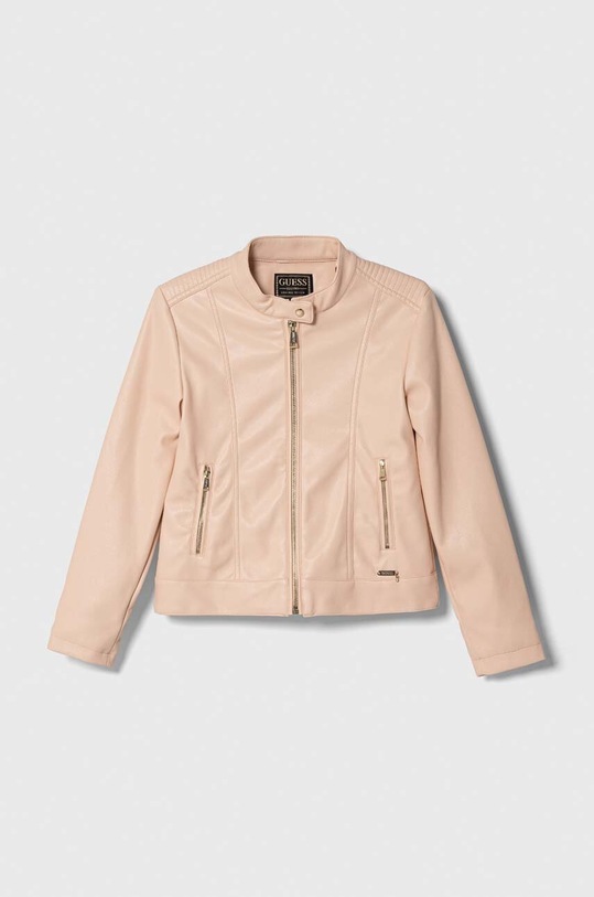Дитяча куртка Guess J3YL09.WE8D0.9BYX рожевий AW23