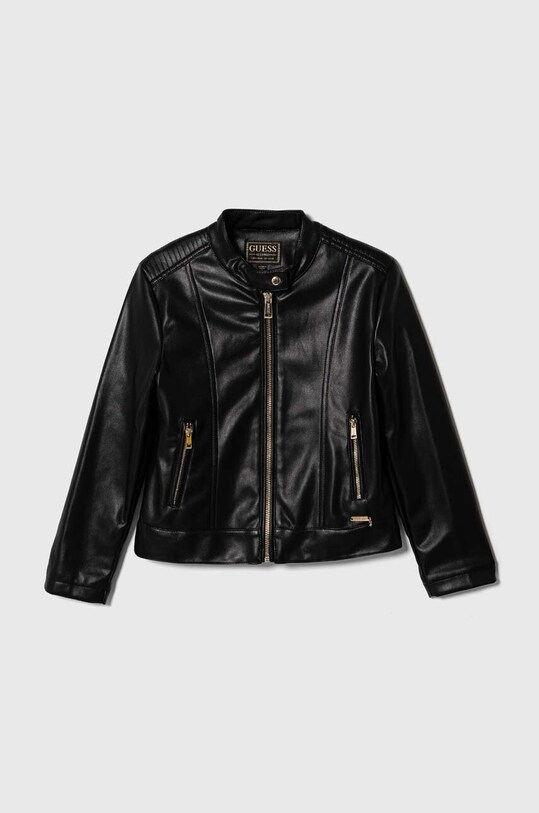 Παιδικό μπουφάν Guess J3YL09.WE8D0.9BYX μαύρο AW23