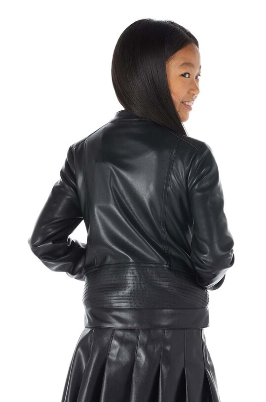 Παιδικό μπουφάν Guess J3YL09.WE8D0.9BYX μαύρο