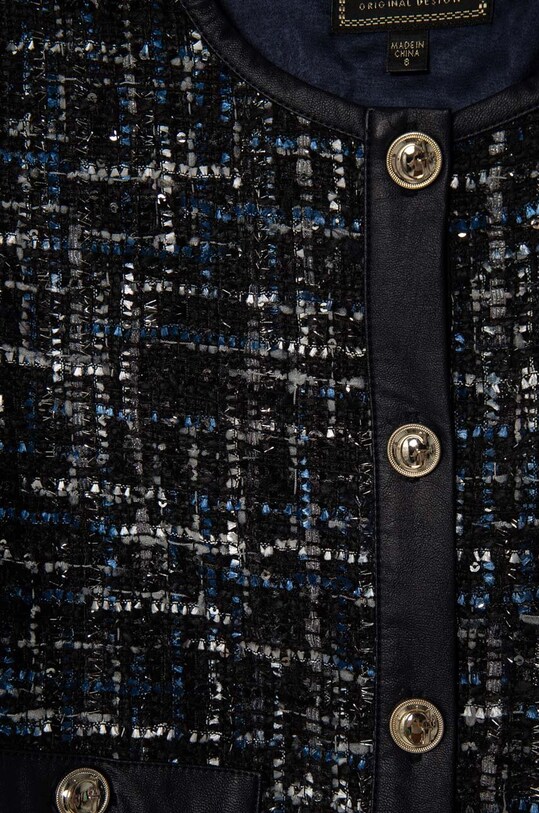 Детская куртка с примесью шерсти Guess чёрный J3YN00.WFJT0.9BYX