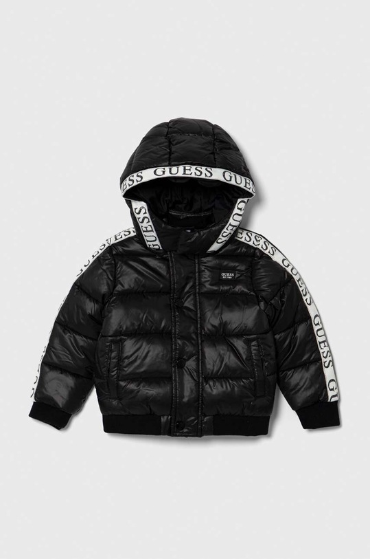 Детско яке Guess с изолация черен K3YL08.WEGY0.9BYX
