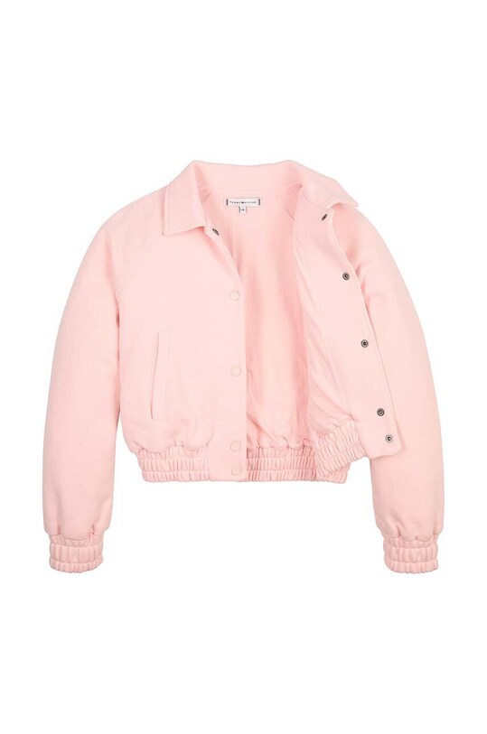 Dziewczynka Tommy Hilfiger kurtka dziecięca KG0KG07700.9BYX różowy