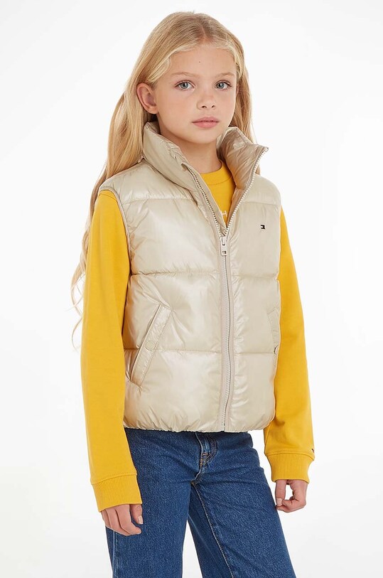 Παιδικό αμάνικο Tommy Hilfiger άλλο μπεζ KG0KG07391.128.176.9BYX