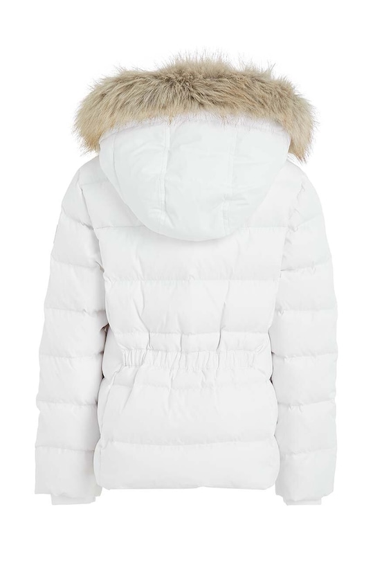 Dziewczynka Tommy Hilfiger kurtka puchowa dziecięca KG0KG07399.74.122.9BYX biały