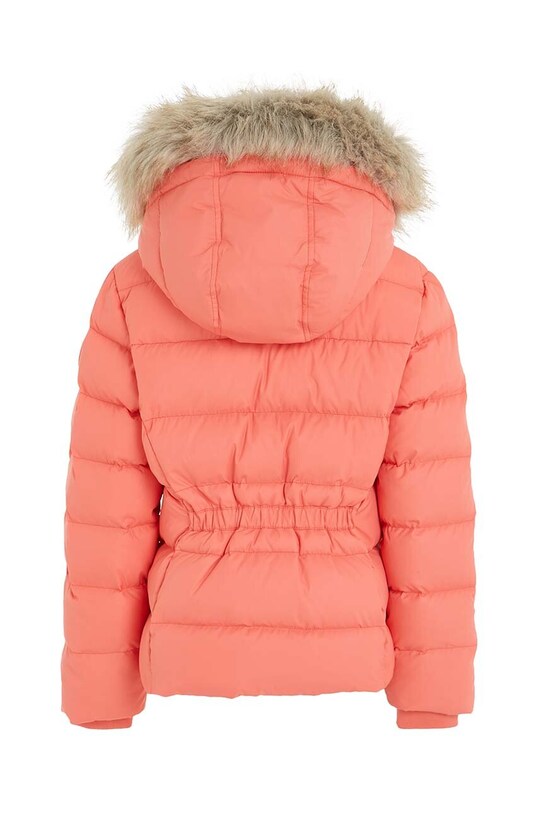 Девочка Детская пуховая куртка Tommy Hilfiger KG0KG07399.74.122.9BYX оранжевый