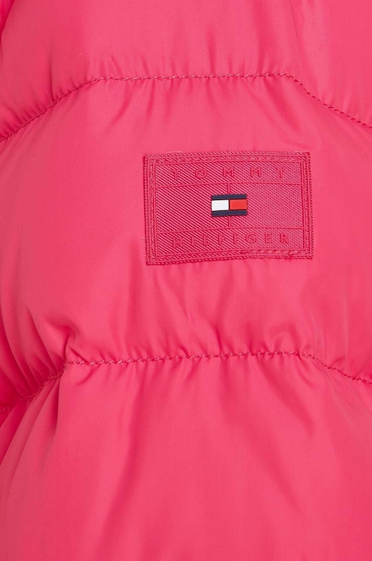 Tommy Hilfiger kurtka puchowa dziecięca różowy KG0KG07399.128.176.9BYX