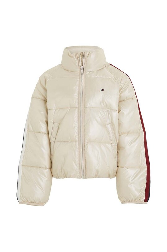 Παιδικό μπουφάν Tommy Hilfiger KG0KG07656.128.176.9BYX μπεζ AW23