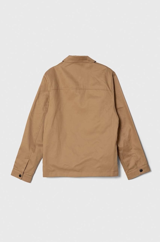 Detská obojstranná bunda Tommy Hilfiger KS0KS00498.9BYX béžová AW23