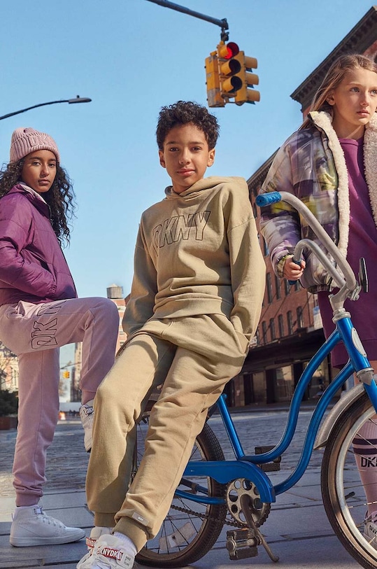 Dkny kurtka dwustronna dziecięca D36686.114.150