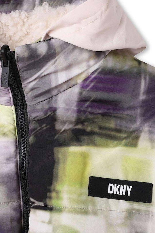 Dkny kurtka dwustronna dziecięca zielony D36686.114.150