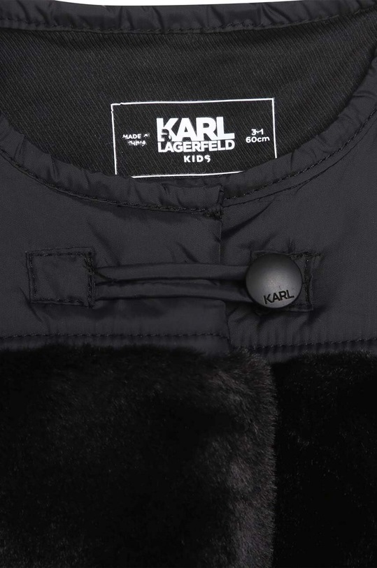 Dziewczynka Karl Lagerfeld bezrękawnik niemowlęcy Z95051.67.81 czarny