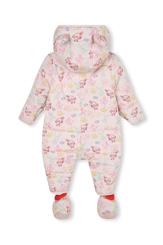 Девочка Детский зимний комбинезон Kenzo Kids K96007 розовый