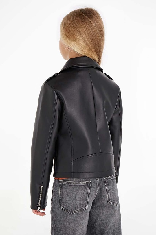 Calvin Klein Jeans gyerek bőrdzseki IG0IG02052.9BYX