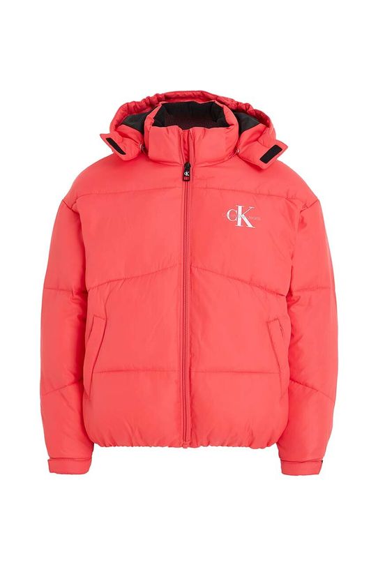 Calvin Klein Jeans kurtka dziecięca IG0IG02056.9BYX czerwony AW23
