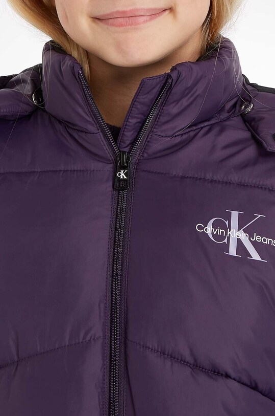 Дитяча куртка Calvin Klein Jeans IG0IG02056.9BYX фіолетовий