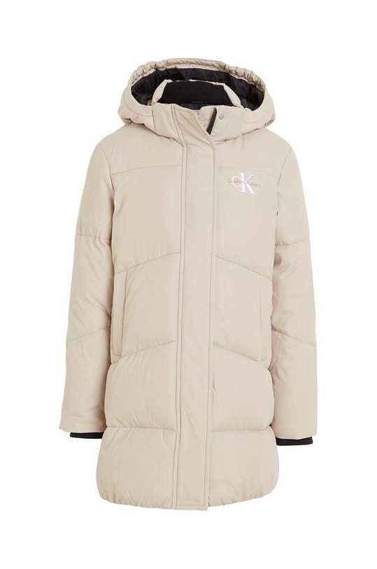 Dětská bunda Calvin Klein Jeans IG0IG02059.9BYX béžová AW23