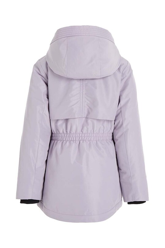 Dziewczynka Calvin Klein Jeans kurtka dziecięca IG0IG02061.9BYX fioletowy