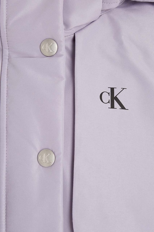 Calvin Klein Jeans kurtka dziecięca fioletowy IG0IG02061.9BYX