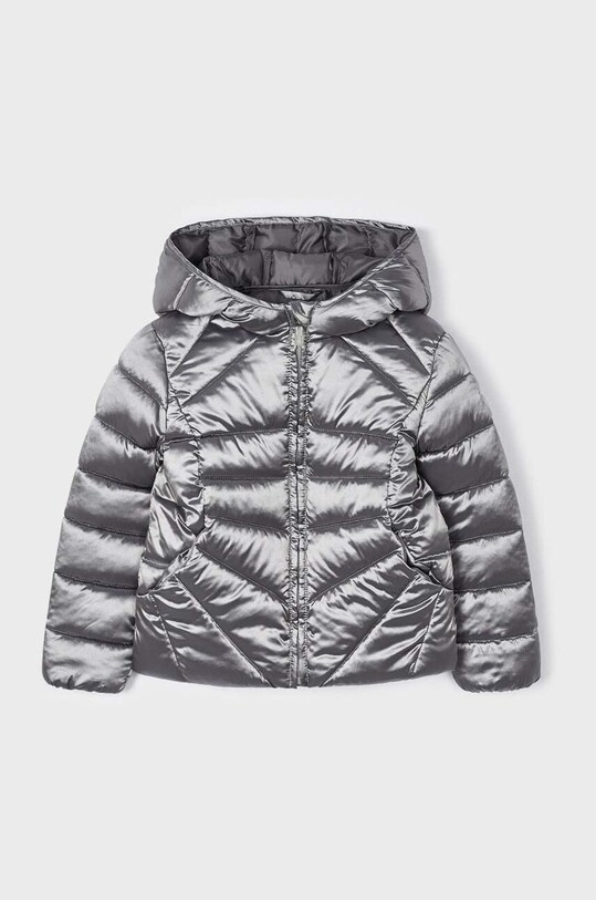 Dětská bunda Mayoral 4416.6G.Mini.9BYX stříbrná AW23