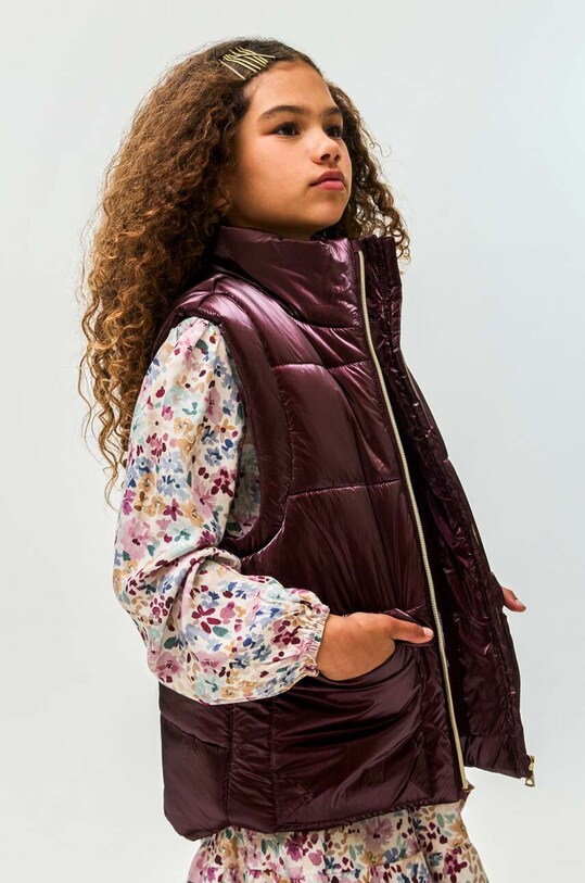 Mayoral vesta copii 7315.8D.Junior.9BYX burgundia AW23