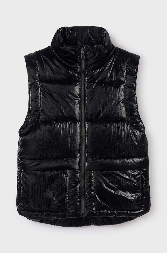 Mayoral bezrękawnik dziecięcy bez kaptura czarny 7315.8D.Junior.9BYX