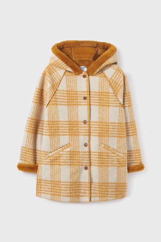 Mayoral palton copii galben 7408.8C.Junior.9BYX