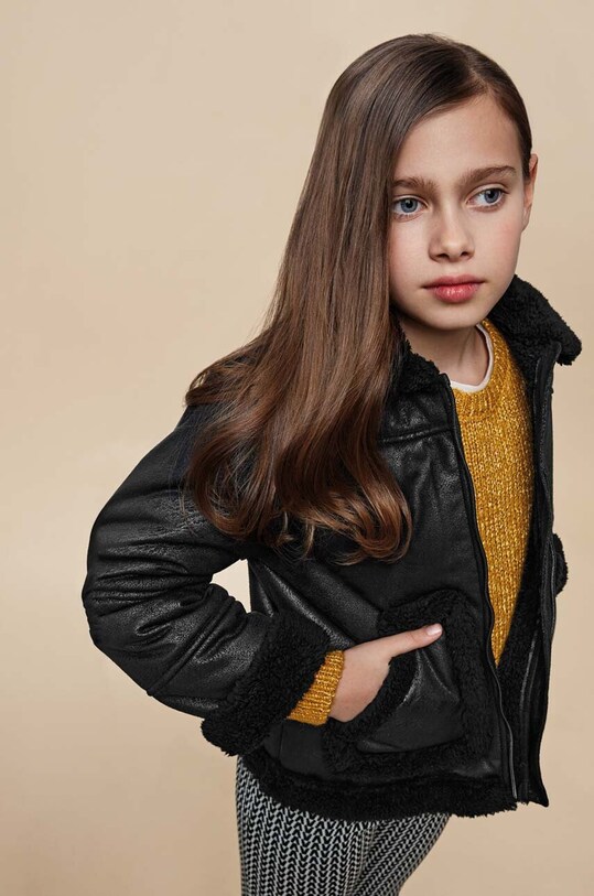 Детская куртка Mayoral 7411.8C.Junior.9BYX тёмно-синий AW23