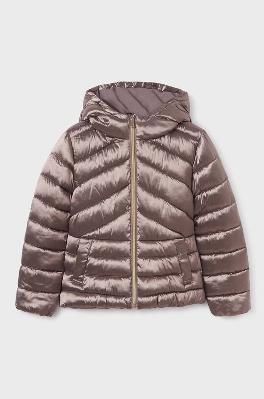 Dětská bunda Mayoral hnědá 7413.8D.Junior.9BYX