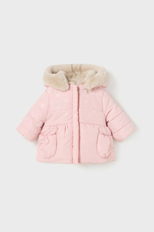 Djevojčice Dvostrana jakna za bebe Mayoral Newborn 2407.2S.Newborn.9BYX roza