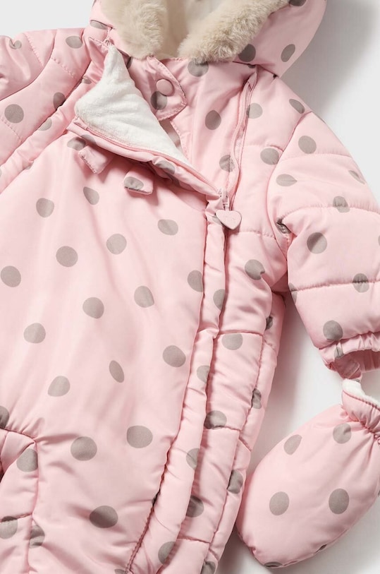 Dziewczynka Mayoral Newborn kombinezon niemowlęcy 2664.2D.Newborn.9BYX różowy