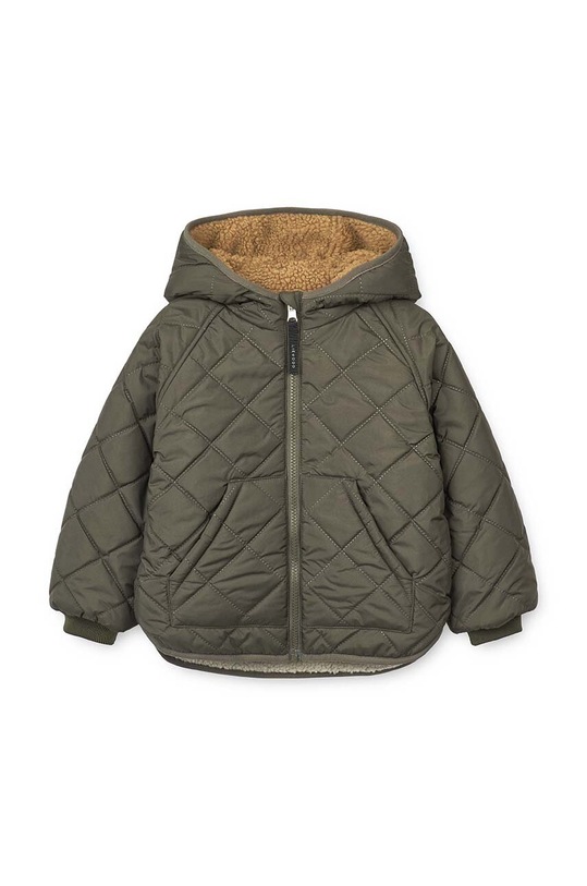 Liewood kurtka dwustronna dziecięca LW17576 brązowy AW24