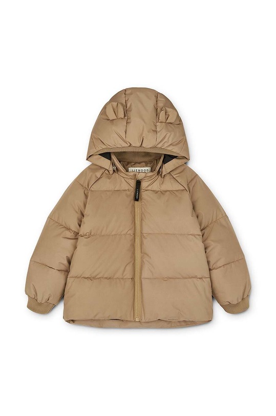 Dětská bunda Liewood s podšívkou béžová LW17994