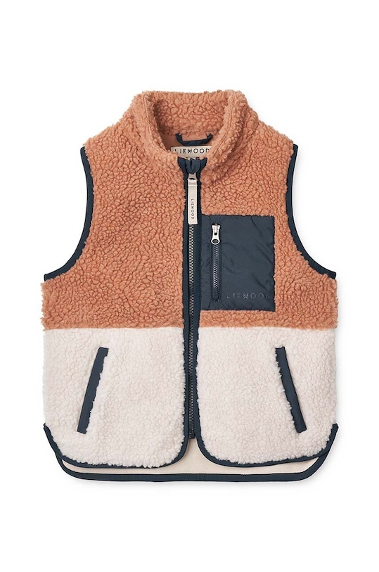 Liewood vesta copii LW18054 portocaliu AW23