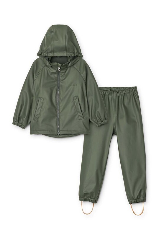 Liewood completo impermeabile bambini non isolato verde LW18062
