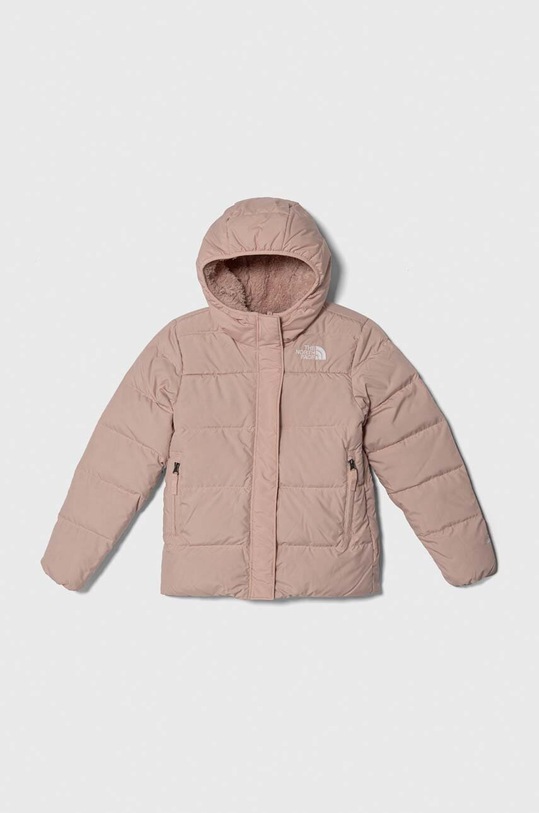 The North Face geaca de puf pentru copii G NORTH DOWN FLEECE LINED PARKA cu captuseala roz NF0A82Y9