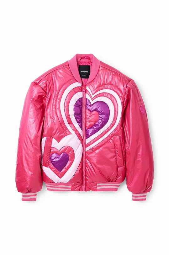 Desigual geaca bomber pentru copii 23WGEW02 roz AW23