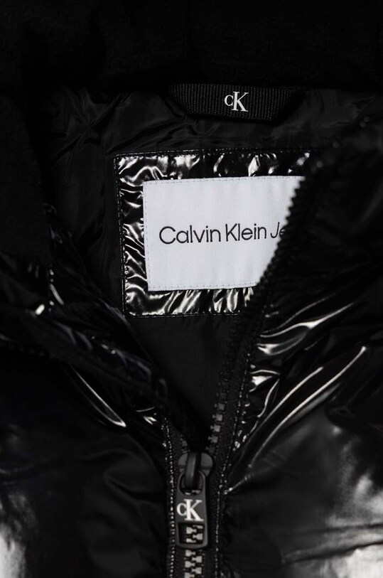 Otroška jakna Calvin Klein Jeans IG0IG02237.9BYX črna