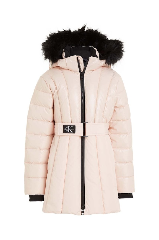 Calvin Klein Jeans kurtka dziecięca IG0IG02242.9BYX różowy AW23