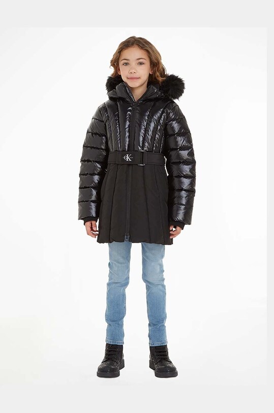 Otroška jakna Calvin Klein Jeans Drugo črna IG0IG02242.9BYX