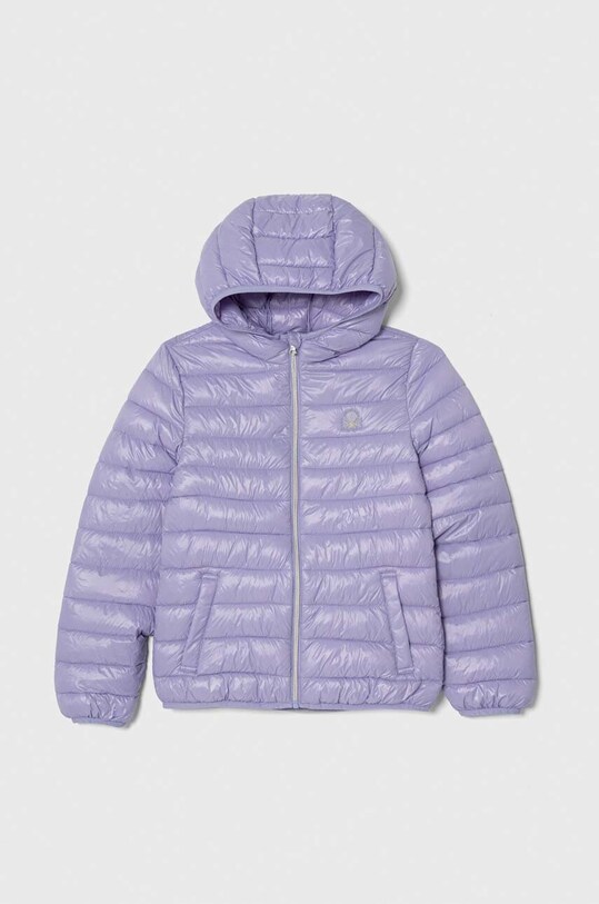 Dječja jakna United Colors of Benetton Planet friendly ljubičasta 21INCN015.G.SEAS.9BYX