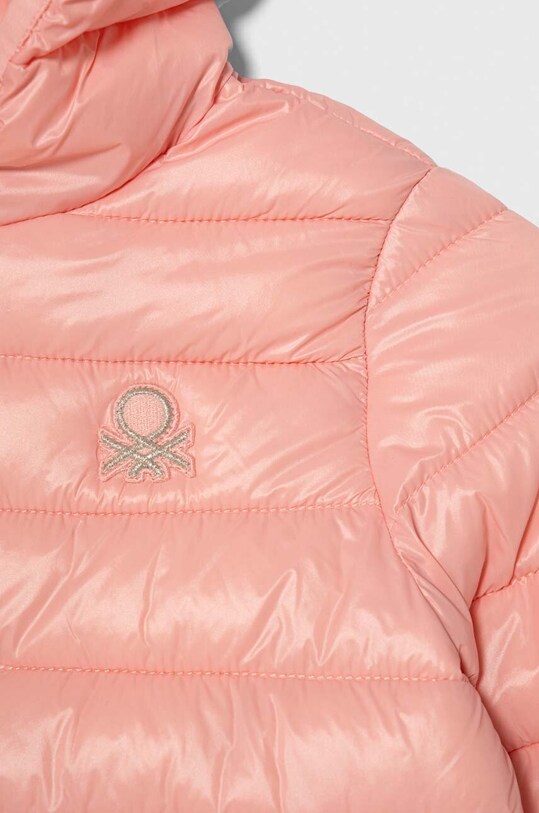 Dziewczynka United Colors of Benetton kurtka dziecięca 21INGN011.P.SEAS.9BYX różowy