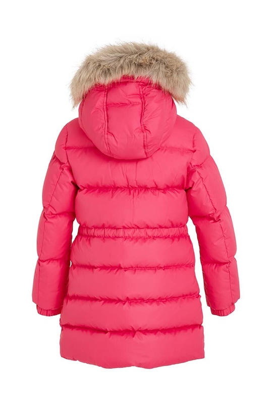 Момиче Детско пухено яке Tommy Hilfiger KG0KG07805.128.176.9BYX розов