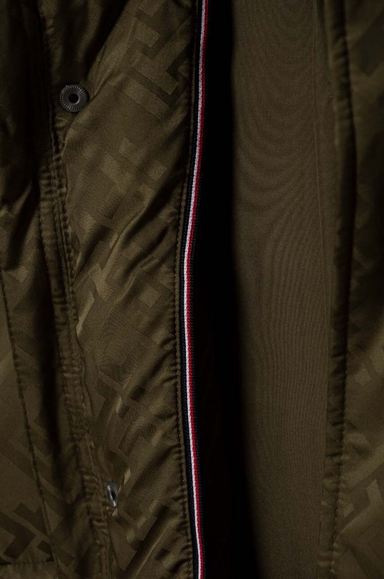 Παιδικό μπουφάν Tommy Hilfiger KS0KS00524.9BYX πράσινο