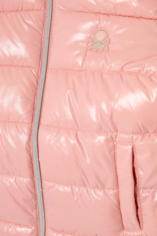 DÍVKA Dětská bunda United Colors of Benetton 2EO0CN012.G.SEASONAL oranžová