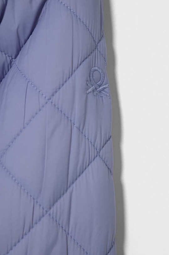 Dziewczynka United Colors of Benetton kurtka dziecięca 2MJACN02N.G.SEASONAL fioletowy