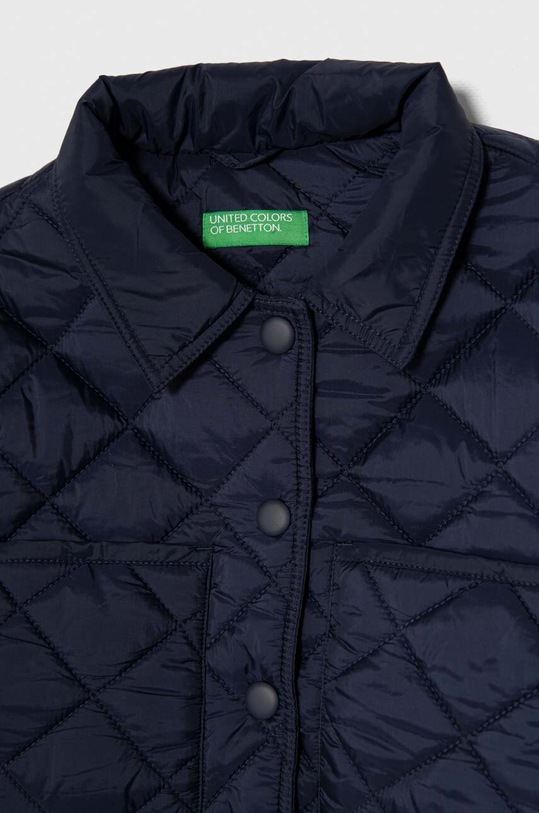 Fete United Colors of Benetton geaca copii 2MJACN02N.G.SEASONAL bleumarin