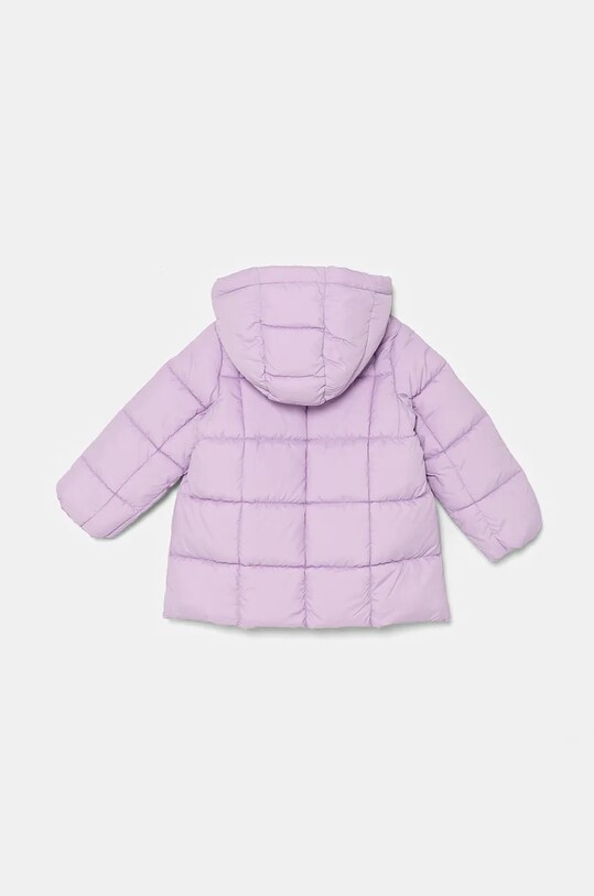 Дитяча куртка United Colors of Benetton 2WU0GN01H.P.SEASONAL фіолетовий AW24