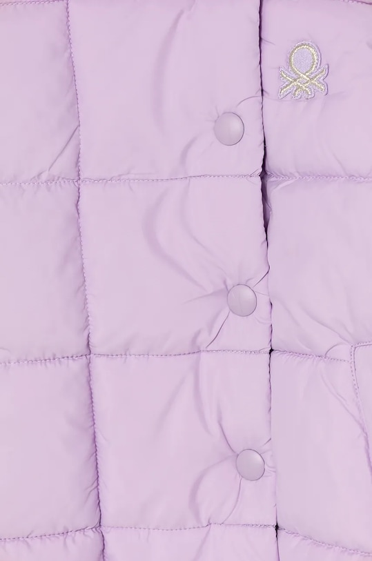 Fete United Colors of Benetton geaca copii 2WU0GN01H.P.SEASONAL violet